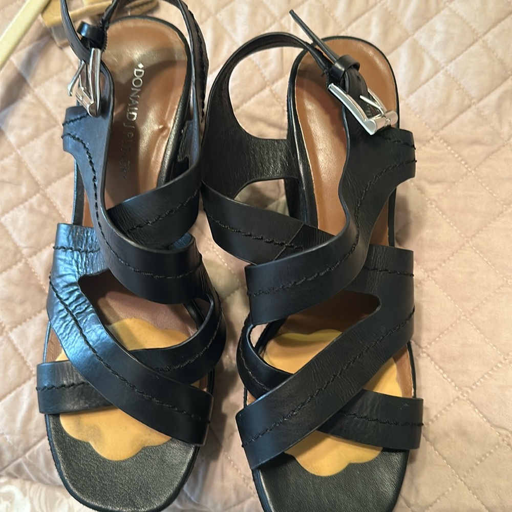 Donald Pliner wedge sandals